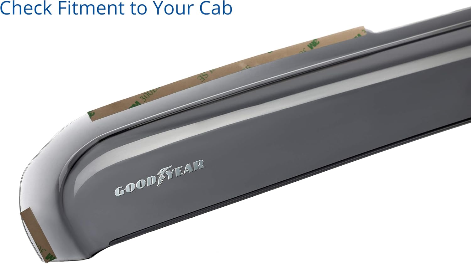 Goodyear Shatterproof side Window Deflectors, Rain Guards, Window Visors for Cars, Vent Deflector, Car Accessories
